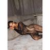 Leg Avenue 89369 jumpsuit negro de red y encaje en ambiente