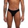 Burn 019 slip negro vista frontal de cuerpo completo