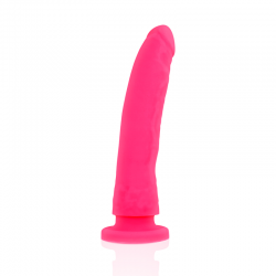 Delta club toys arnes + dildo rosa silicona medica 17 x 3 cm