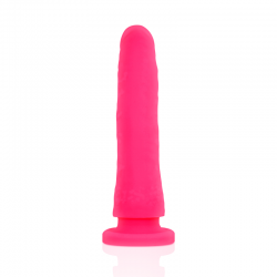 Delta club toys arnes + dildo rosa silicona medica 17 x 3 cm