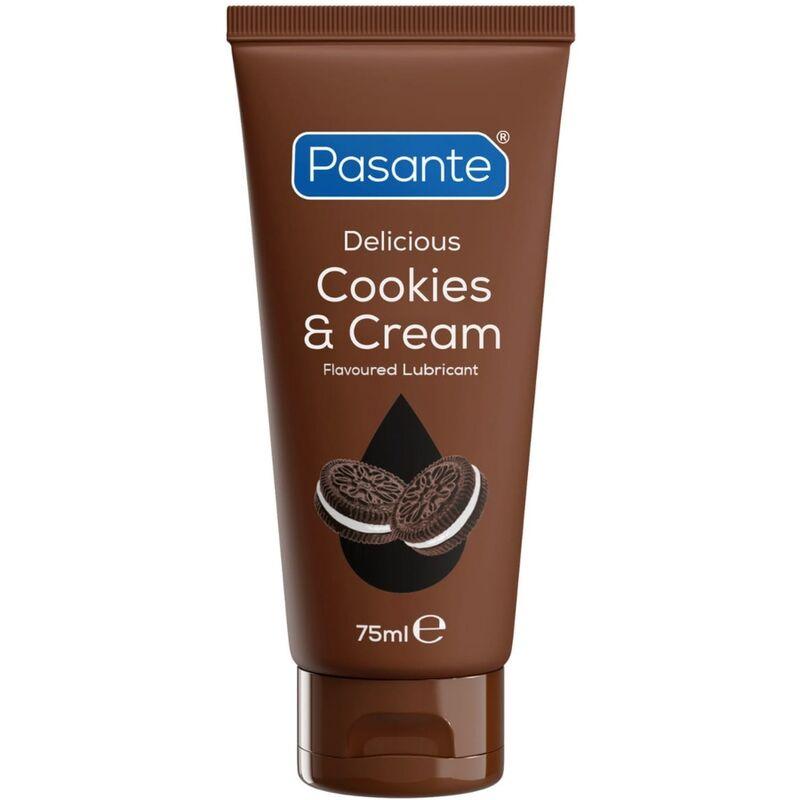 Pasante - lubricante cookies & cream a base de agua 75 ml - 1