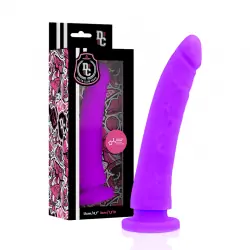Delta club toys arnes + dildo lila silicona medica 17 x 3 cm Delta club toys arnes + dildo lila silicona medica 17 x 3 cm