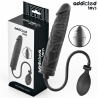 dildo inflable anal ajustable addicted toys modelo 4 - 1