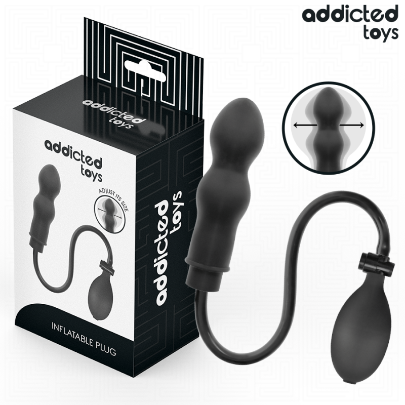 plug anal inflable ajustable addicted toys modelo 1 - 1