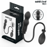 Addicted Toys modelo 1 plug anal inflable con bomba y caja
