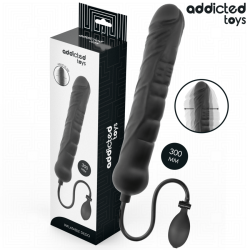 dildo inflable anal addicted toys modelo 5 - 1