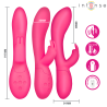 vibrador rabbit con calor intense tammy - 2