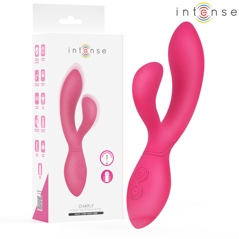 vibrador articulable flexible intense charly - 1