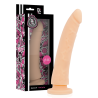 Delta club toys arnes + dildo natural silicona medica 20 x 4cm - 3