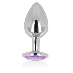 plug anal cristal violeta ohmama 8 cm - 2