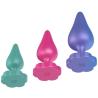 Bases de flor de los plugs ROMP Luster