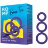 romp remix trio cock ring silicona - 5
