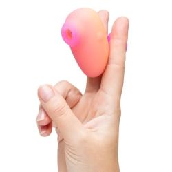 romp kiss succionador clitoris vibrador dedo recargable - 5