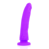 Delta club toys arnes + dildo lila silicona medica 20 x 4cm - 5