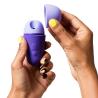 Romp - free x estimulador de clítoris con tapa 10 niveles recargable morado