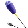 Romp - free x estimulador de clítoris con tapa 10 niveles recargable morado