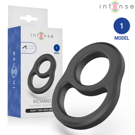intense anillo doble ajustable - 1