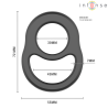 intense anillo doble ajustable - 6