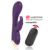 Treasure laurence rabbit vibrator compatible con watchme wireless technology - 8