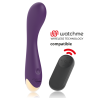 Treasure hansel g-spot vibrator compatible con watchme wireless technology - 8