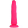Delta club toys arnes + dildo rosa silicona medica 23 x 4.5 cm - 5