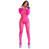 chilirose bodystocking malla rosa neon - 5