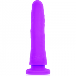 Delta club toys arnes + dildo lila silicona medica 23 x 4.5 cm