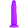 Delta club toys arnes + dildo lila silicona medica 23 x 4.5 cm - 5