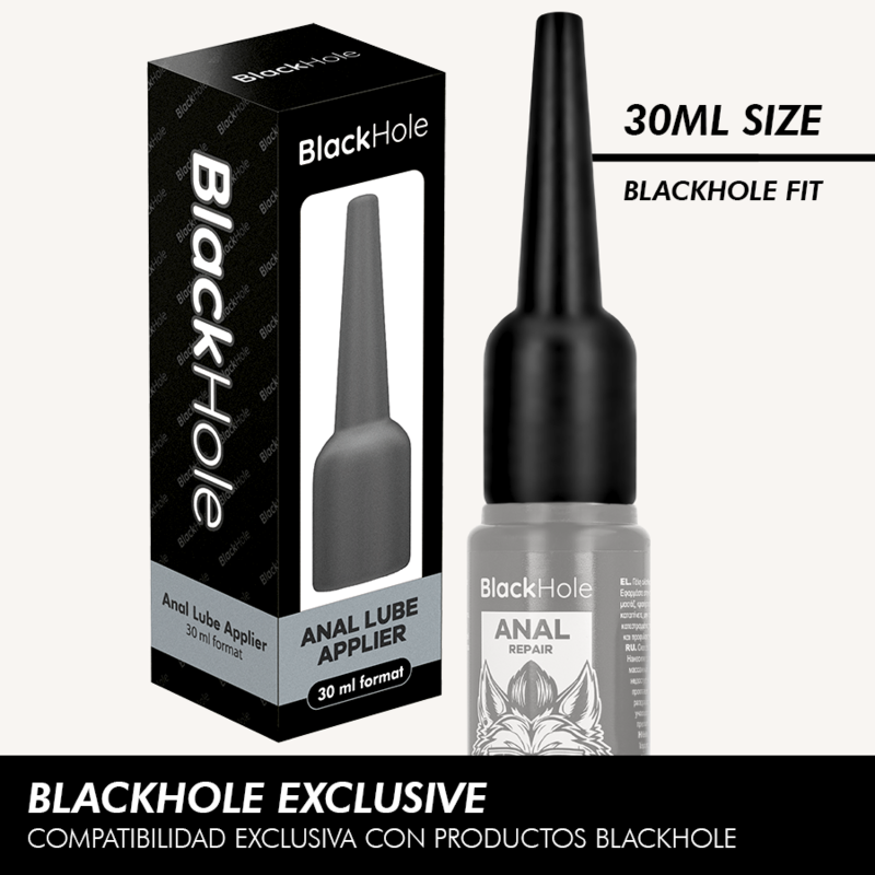 black hole aplicador lubricante anal - 1