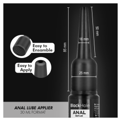black hole aplicador lubricante anal - 4