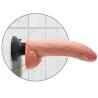 king cock dildo realista vibrador testiculos - 3