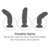 king cock dildo realista vibrador testiculos - 5