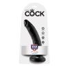 Blíster del King Cock 7 pulgadas negro