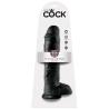 Caja del dildo King Cock XL negro de 11 pulgadas