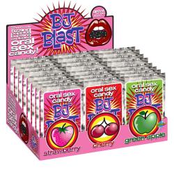 pipedream bj blast caramelos sexo oral 36 uds - 1