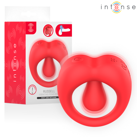 intense russell anillo vibrador clitoris recargable - 1