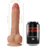 Medidas del dildo Connor del pack: 20,5 cm de largo y 3,7 cm de ancho