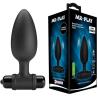 Mr Play Super Power plug anal negro con caja y medidas