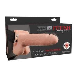 fetish fantasy series strap on hueco realista vibrador - 5