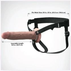fantasy x tensions elite arnes dildo hueco realista 24 cm - 5