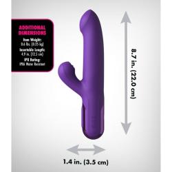 fantasy for her super sonix vibrador rabbit empuje - 6