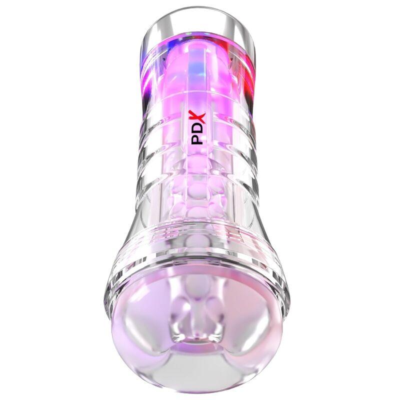 pdx elite viewtube xxl masturbador transparente led - 1