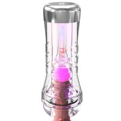 pdx elite viewtube xxl masturbador transparente led - 3