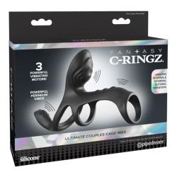 fantasy c ringz ultimate couples cage max anillo vibrador parejas - 5