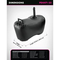 fetish fantasy series body dock sillon hinchable dildo - 6
