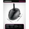 fetish fantasy series body dock silla hinchable dildo - 5