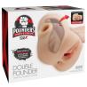 pdx plus double pounder masturbador doble squeeze vibrador - 4