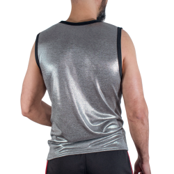 Macho camiseta hombre brillante - 3