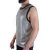 Macho camiseta hombre brillante texturizada - 2
