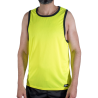macho camiseta gym hombre amarilla - 1